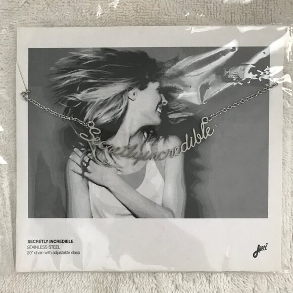 Jaeci SecretlyIncredible Stainless Steel Chain Womens NEW - Picture 1 of 4